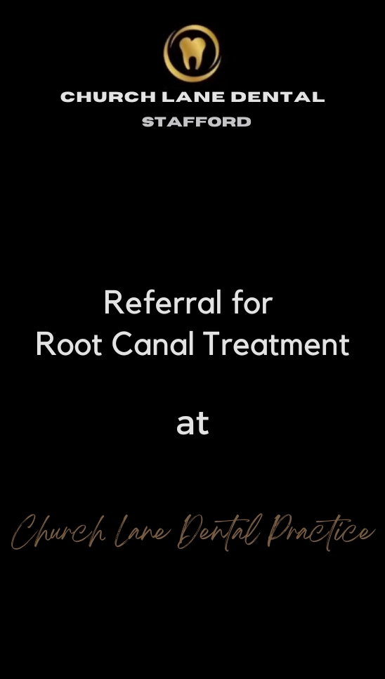 Referral for root canal treatment