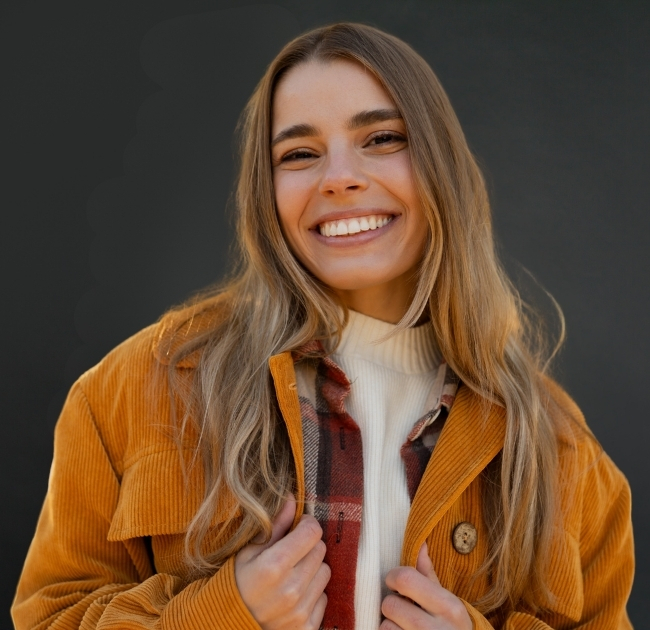 Cosmetic smile improvement